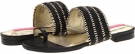 Black/Gold Isaac Mizrahi New York Bailey for Women (Size 5.5)