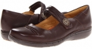 Dark Brown Leather Clarks England Un.Linda for Women (Size 7.5)