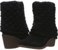 Black Suede Leather Dr. Scholl's Catrina for Women (Size 9.5)