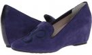 Navy Suede Hush Puppies Emley Wedge SO for Women (Size 11)