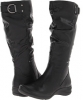 Black PU Hush Puppies Alternative 18 Boot for Women (Size 9)