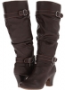 Dark Brown PU Hush Puppies Lonna 16BT for Women (Size 6)