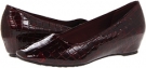 Wine Patent Croco Soft Style Shara for Women (Size 10)