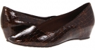Dark Brown Patent Croco Soft Style Shara for Women (Size 8)
