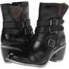 Black WP Leather Hush Puppies Rustique Ankle BT for Women (Size 9.5)