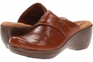 Cognac Vintage Waxy Wrinkled Leather SoftWalk Mason for Women (Size 5.5)