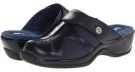 Navy Veg Calf Leather/Stretch SoftWalk Acton for Women (Size 5)