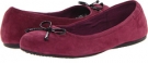 Wine Kid Suede SoftWalk Narina for Women (Size 6.5)