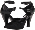 Black/Black Cow Silk Vivienne Westwood WV0007 for Women (Size 6.5)