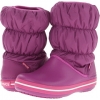 Viola/Fuchsia Crocs Winter Puff Boot for Women (Size 9)