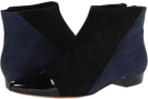 Black Suede/Indigo Denim 10 Crosby Derek Lam Austin for Women (Size 6.5)