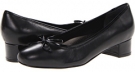 Black Burnished Soft Kid Trotters Demi for Women (Size 5.5)