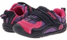 Navy/Fuchsia Suede/Mesh pediped Deirdre Grip 'n' Go for Kids (Size 6)