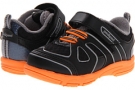 Black/Orange Synthetic/Mesh pediped Jupiter Grip 'n' Go for Kids (Size 7)