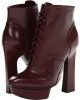 Oxblood/Oxblood Alexander McQueen Geo Boot 130 for Women (Size 8.5)