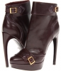 Oxblood/Oxblood Alexander McQueen Armadillo Boot High 130 for Women (Size 6)