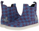 Dogtooth Blue Vivienne Westwood Dogstooth Pull-On Trainer for Men (Size 9.5)