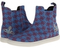 Dogtooth Blue Vivienne Westwood Dogstooth Pull-On Trainer for Men (Size 10)