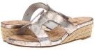 Pale Platino Gesa Kid Vaneli Kallita for Women (Size 9.5)