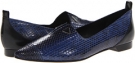 Blue Watersnake/Black Eco Leather 10 Crosby Derek Lam Romee Too for Women (Size 6.5)