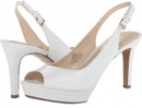 White Leather Nine West Able for Women (Size 11)