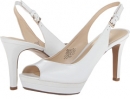 White Leather Nine West Able for Women (Size 9)