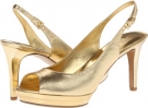 Gold Multi Nine West Able for Women (Size 6)