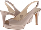 Taupe Leather Leather Nine West Able for Women (Size 5.5)