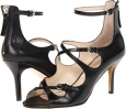 Black Leather Nine West GlowUp for Women (Size 11)