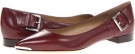 Bordeaux Smooth Calf Michael Kors Collection Jacynth for Women (Size 9)