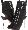 Black Quilted Nappa/Vachetta Michael Kors Collection Teagan for Women (Size 7)