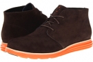 Woodbury Suede/Orange Cole Haan LunarGrand Chukka for Men (Size 10.5)