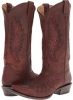 Sanded Tan w/ Red Stetson Red Dart Snip Toe Boot for Women (Size 10.5)