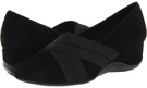 Black Suede/Black Elastic Vaneli Charlisa for Women (Size 10.5)