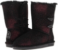 Black/Red Bearpaw Diva for Women (Size 10)