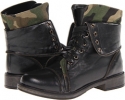 Black/Olive SKECHERS Awol - Cute Combat for Women (Size 9.5)