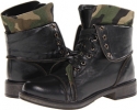 Black/Olive SKECHERS Awol - Cute Combat for Women (Size 9)