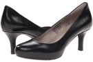 Black Leather Rockport Seven to 7 Low Pump for Women (Size 5.5)