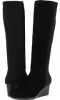 Black Suede Rockport TM60MMW Stretch Boot for Women (Size 7.5)