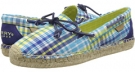 Blue Plaid Sperry Top-Sider Katama for Women (Size 8)