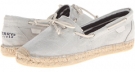 Grey Metallic Linen Sperry Top-Sider Katama for Women (Size 12)