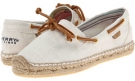 Ivory Canvas Sperry Top-Sider Katama for Women (Size 8.5)