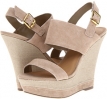 Taupe Suede Steve Madden Warmth for Women (Size 9)