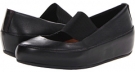 Black Leather FitFlop Due M-J for Women (Size 6.5)