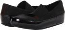 Black Nubuck FitFlop Due M-J for Women (Size 7)