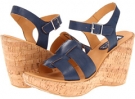 Blue F/G Korks by Kork-Ease Della for Women (Size 10)