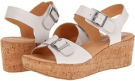 White F/G Korks by Kork-Ease Anna for Women (Size 11)