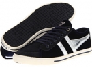 Navy/Silver Gola by Eboy Quota Velour for Women (Size 9)