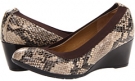 Tan Ginger Snake Print Softspots Maria for Women (Size 6.5)