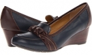 Navy/Chocolate Velvet Sheep Nappa Softspots Mariah for Women (Size 7.5)